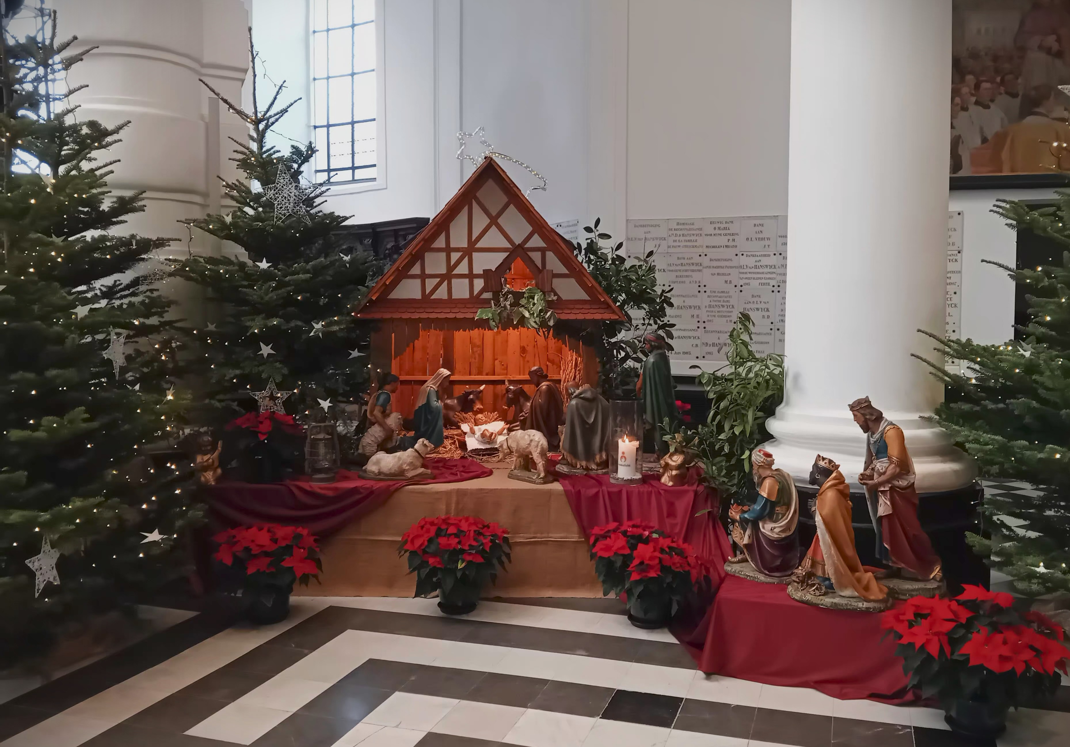 Kerststal Hanswijkbasiliek